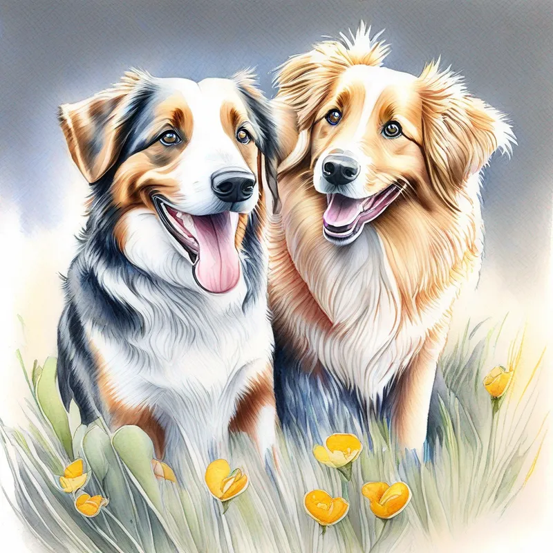 Happy Toby, excited Polly, staying connected