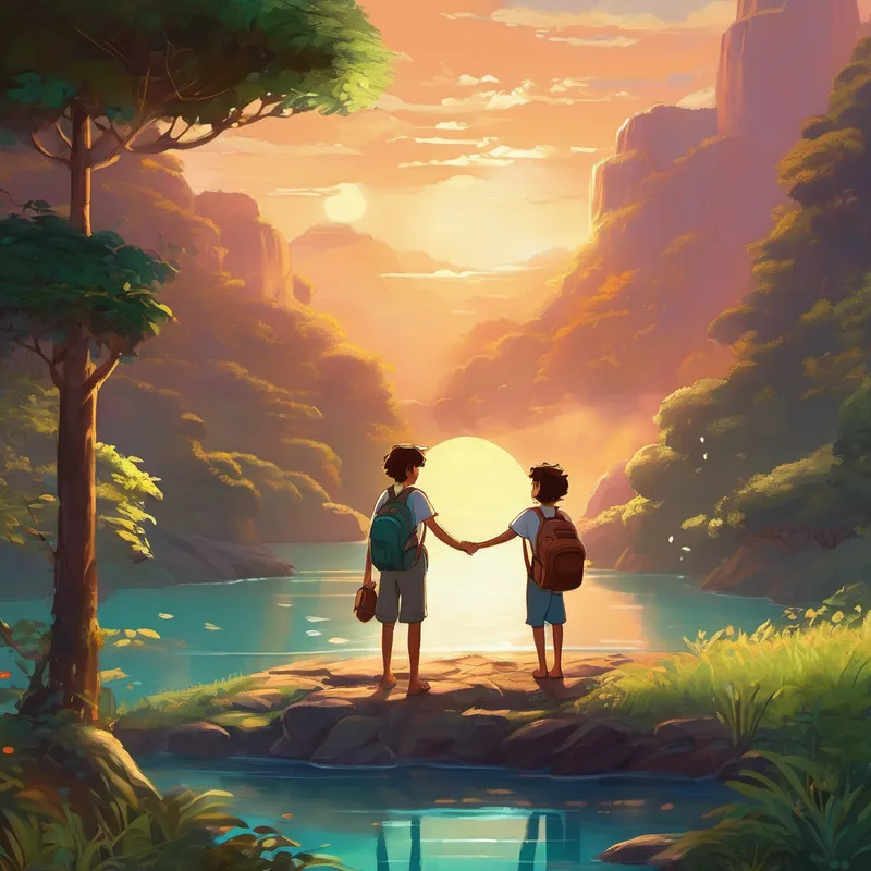 As the dream came to an end, Filipe bid goodbye to his friends, knowing that they had shared a unique and unforgettable adventure together. He promised to cherish the memory forever and hoped that one day, their paths would cross again in another magical dream. As Filipe drifted off to sleep, he smiled, knowing that in his dreams, anything was possible. With Ali's voice restored and Musa's presence as a lost princess, they had proven that love, courage, and friendship could conquer even the most daunting obstacles. And so, Filipe closed his eyes, ready to embrace the journey that awaited him in the depths of his imagination, knowing that the dream world held endless adventures, just waiting to be explored.