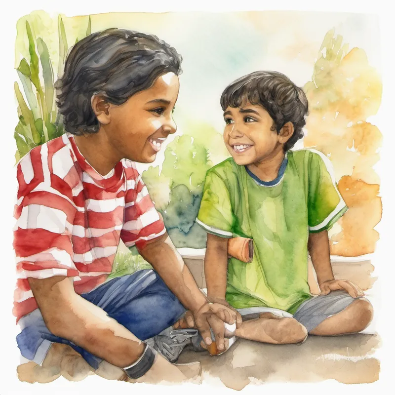 "I am here to help you, Bassam," Bella said with a warm smile. "I will grant you the gift of confidence. Remember, the most important person who needs to believe in you is yourself." With that, Bella disappeared, leaving Bassam feeling inspired and determined. He knew it was time to face his fears and challenge himself to become the best football player he could be.