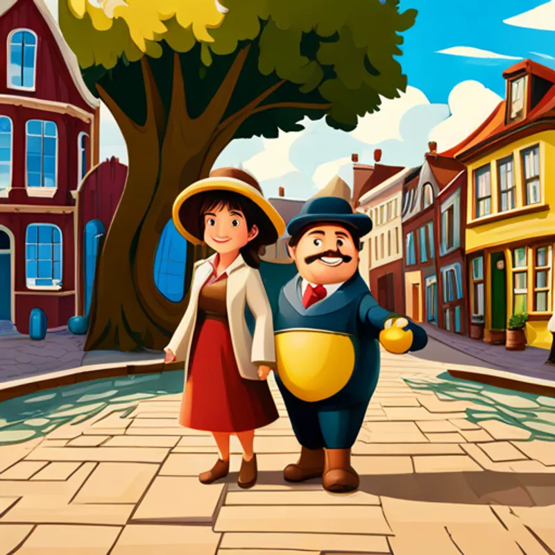 Bruno and Mariska explore Dutch towns and experience joy