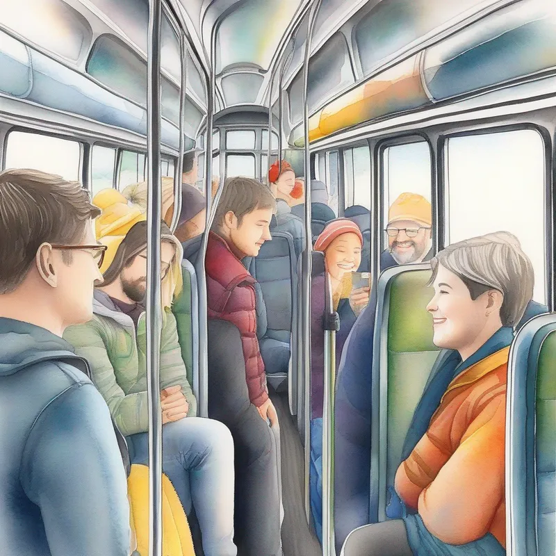 Reflective bus ride, filled with gratitude. Appreciation and friendship.