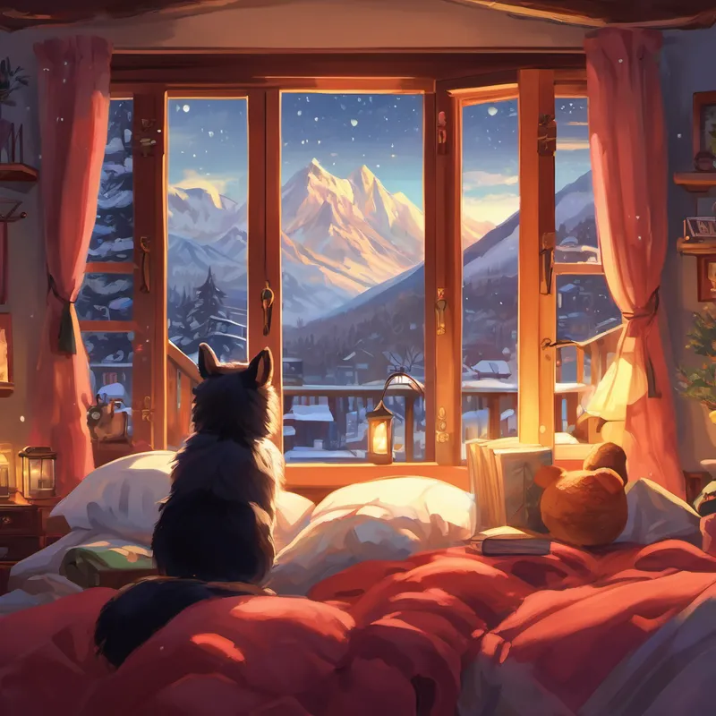 That night, as Emily lay in bed, her heart warmed with happiness. She knew that with her love for adventure and the support of her loyal friends, there would always be endless opportunities for new and exciting journeys. And so, every winter, Emily and her cherished stuffed friends, KicKic and Baba, would return to the mountains, to glide down the slopes, make new friendss, and create more incredible memories together. The end.