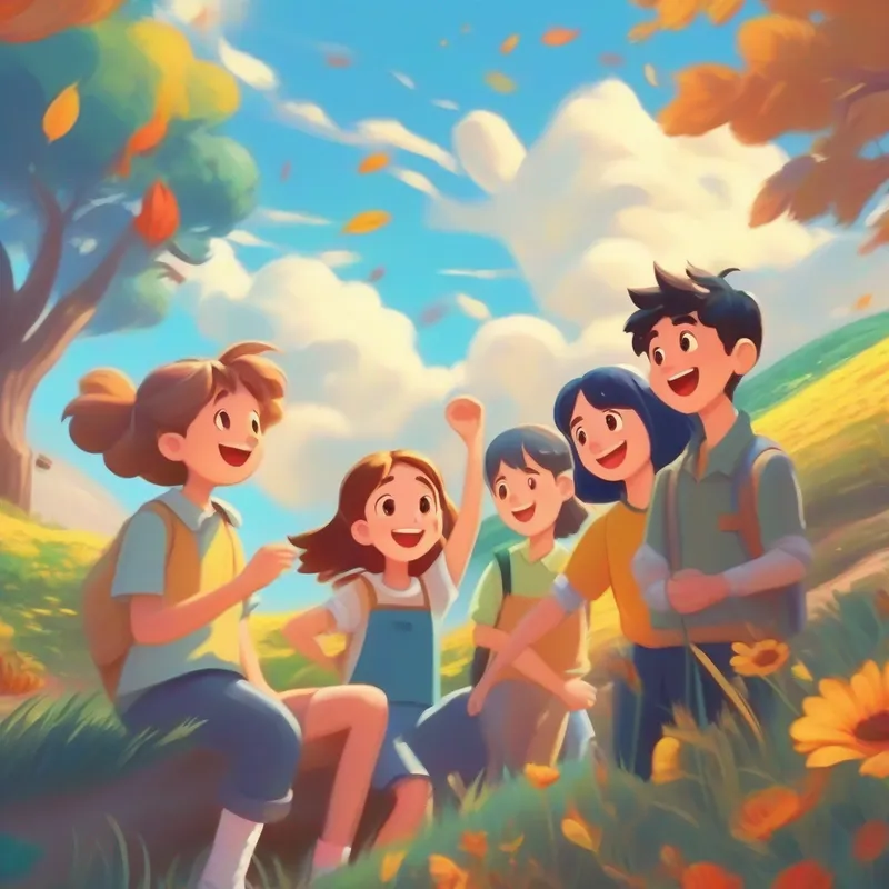 Friends feel grateful for the knowledge and excited for the future