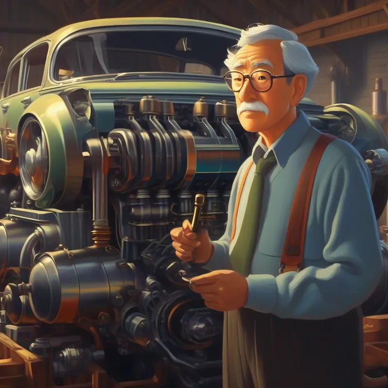 Inventor explains the importance of car engine