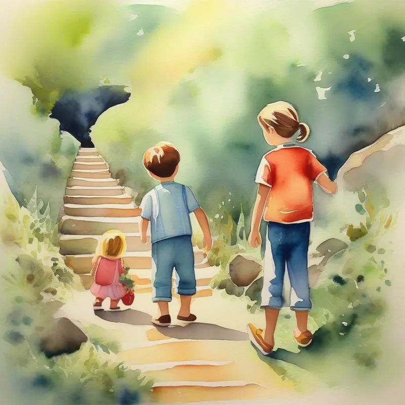 Three questions about the story to improve understanding.