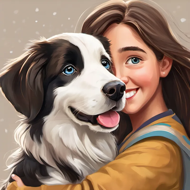 The little girl, named Lily, looked up and her eyes widened with delight when she saw Bentley. "You're such a beautiful doggie," she said softly, giving Bentley a big hug. Bentley's heart filled with joy, realizing that he had found his forever home in Lily. Lily's parents hurried over, amazed by the instant bond between their daughter and Bentley. They knew in their hearts that Bentley was the missing piece to complete their family. From that day on, Bentley had a warm and loving home filled with laughter, adventures, and lots of belly rubs.