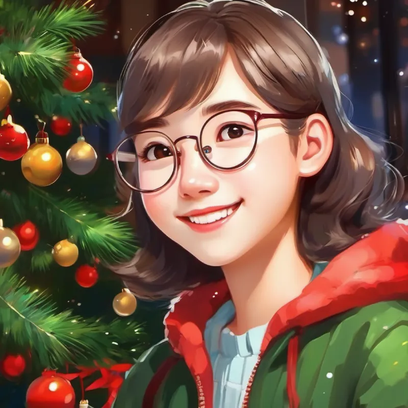 Introduction to the painting competition that excites Small-eyed, plump, glasses, pimples, a smile that's bright and warm.