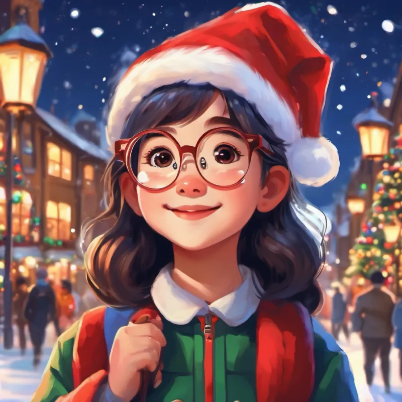 Small-eyed, plump, glasses, pimples, a smile that's bright and warm receiving applause, classmates seeing her differently.