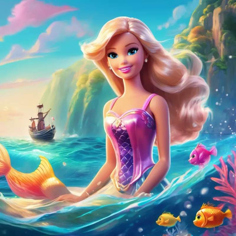 Barbie makes a selfless wish for the safety of the ocean.