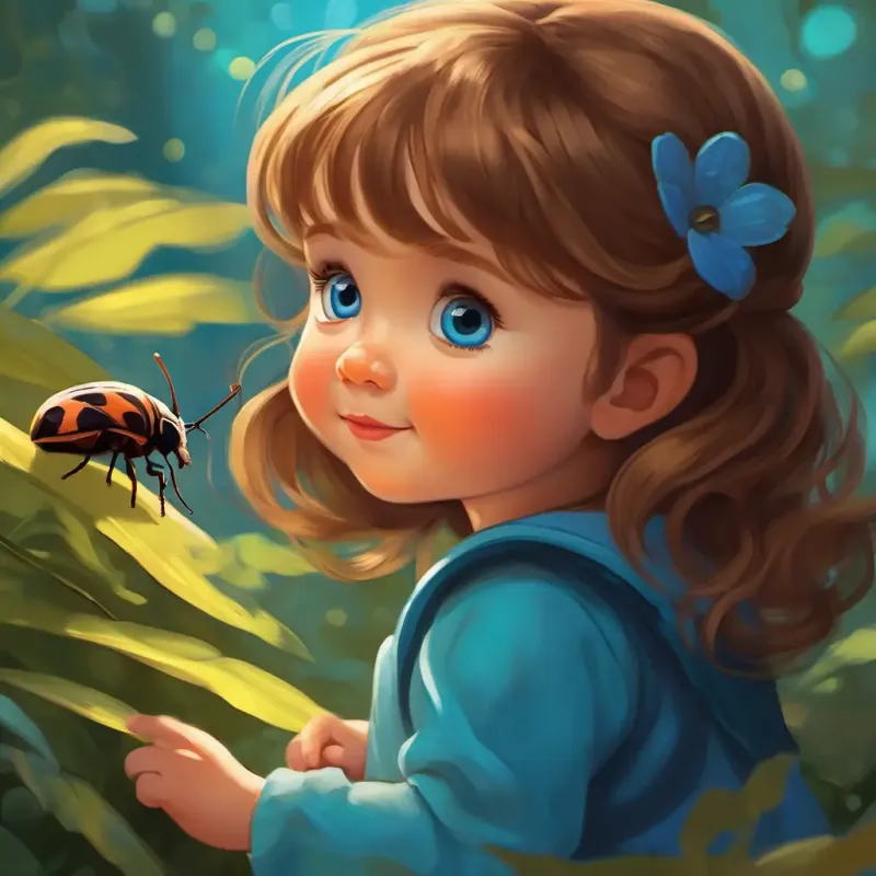 Coco encounters a bug.