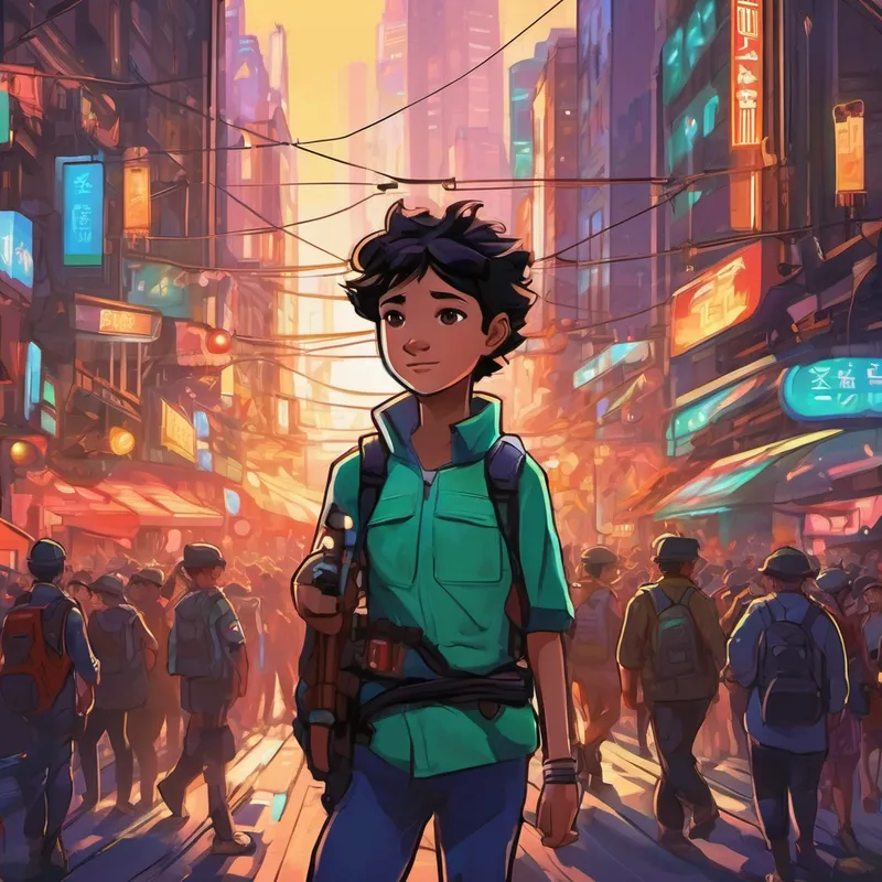 Neonopolis convulsed with the power of truth, citizens pouring onto the streets in peaceful protest. The oppressive regime was forced to step down, and a new era of justice and freedom dawned upon the city. Through their journey, Alex learned the true meaning of responsibility. They understood that wielding power demands careful consideration and a deep sense of duty towards others. By choosing compassion over chaos, planning over impulse, and perseverance over shortcuts, Alex became a symbol of hope and change in Neonopolis.