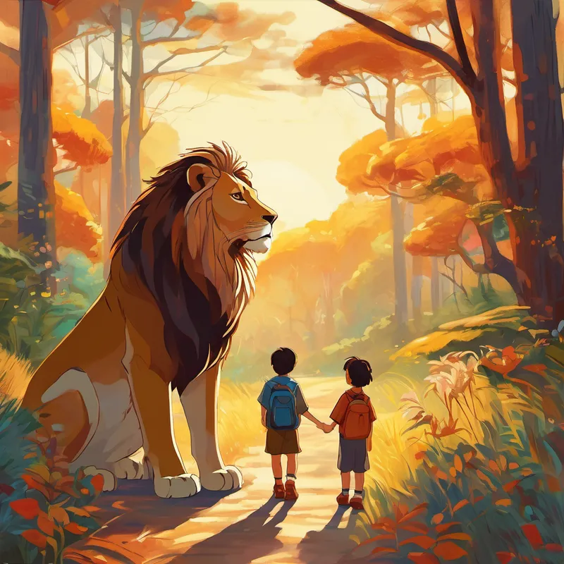 K is for Kindness, they showed to all,
Helping others, both big and small.
L is for Lion, Lee's majestic grace,
With Jack by his side, they embraced every place. M is for Memories, etched in their souls,
Adventures and laughter, making them whole.
N is for Nature, their playground so vast,
They marveled at its beauty, from first to the last.