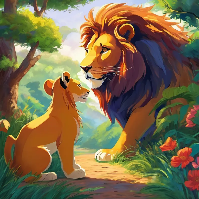 W is for Wonder, at nature's grand plan,
A world full of creatures, from lion to man.
X is for X-factor, one unique bond,
A friendship so special, beyond anything beyond. Y is for Yearning, they had for the wild,
To explore and to learn, like an adventurous child.
Z is for Zest, the spirit they did share,
Jack and his lion, a true friendship so rare.