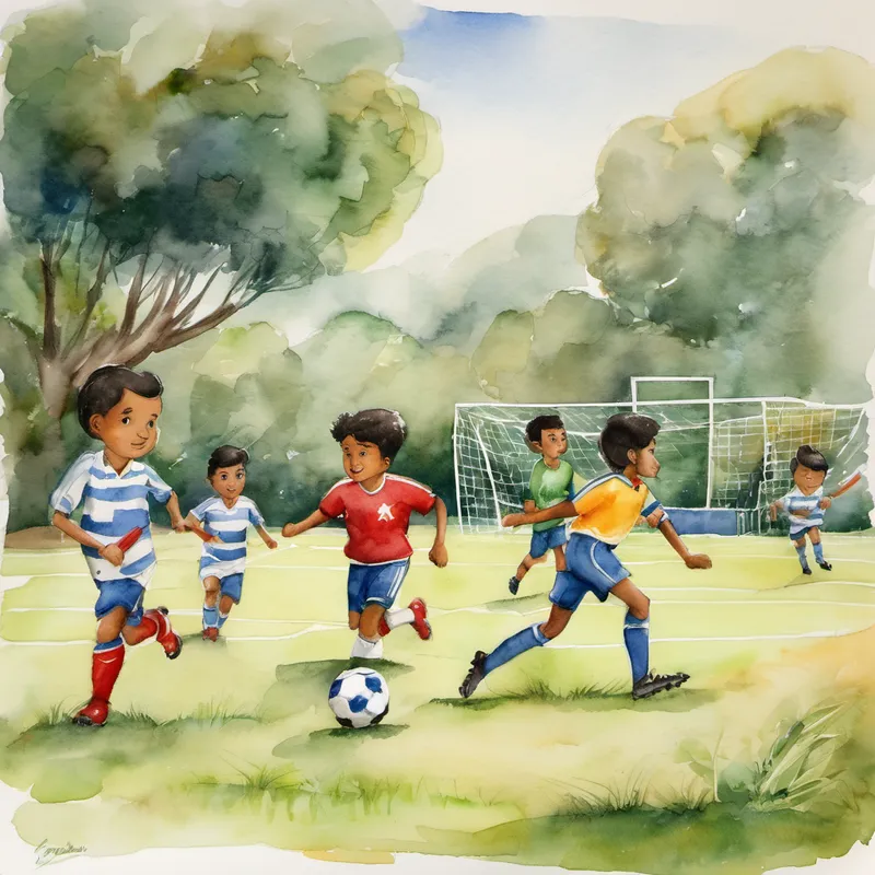 Un día, un cazatalentos estaba pasando por la selva y vio a Chiquito jugar al fútbol. Quedó impresionado por las habilidades de Chiquito y decidió llevarlo a una academia de fútbol. Chiquito estaba emocionado de tener la oportunidad de aprender más sobre el fútbol y mejorar su juego.