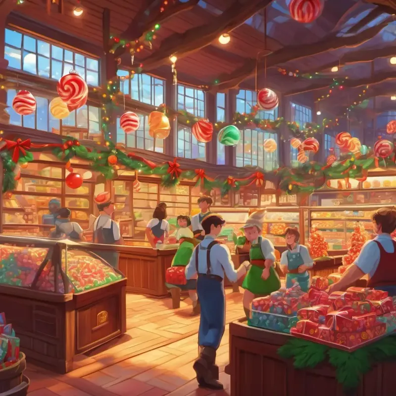 The team's hard work pays off as they save the candy factory and its legacy.