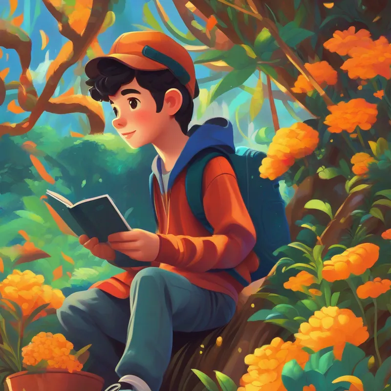 14-year-old graphic designer with confidence. continues to thrive at LabelTech, impressing everyone with confidence.