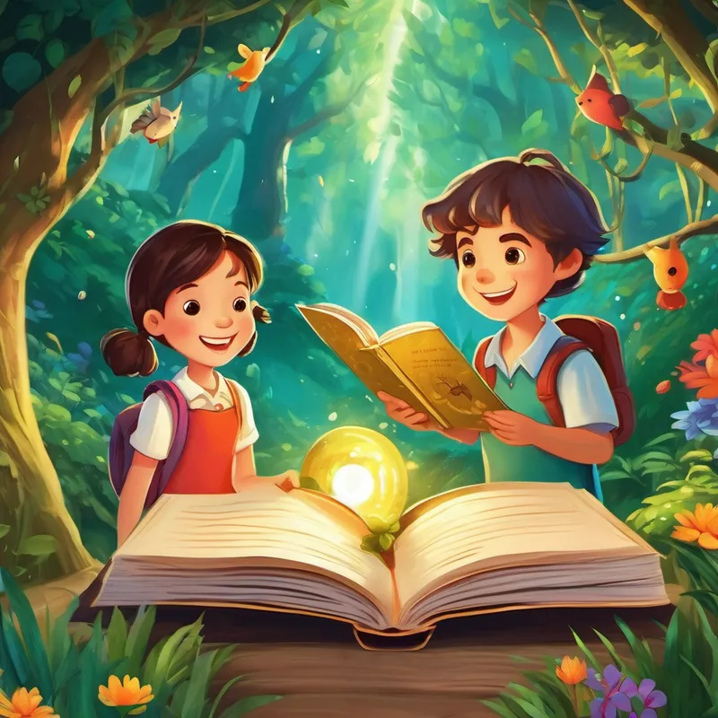 Finally, after many weeks of hard work, their masterpiece was complete. The storybook was beautifully decorated with colorful illustrations and the magical forest came to life on every page. But the biggest achievement was the joy of learning phonics together while laughing, imagining, and problem-solving side by side. On the last day of school, Lily and Alex proudly presented the storybook to their classmates and teacher. Everyone was amazed at the creativity and effort put into their friendship-inspired storybook.