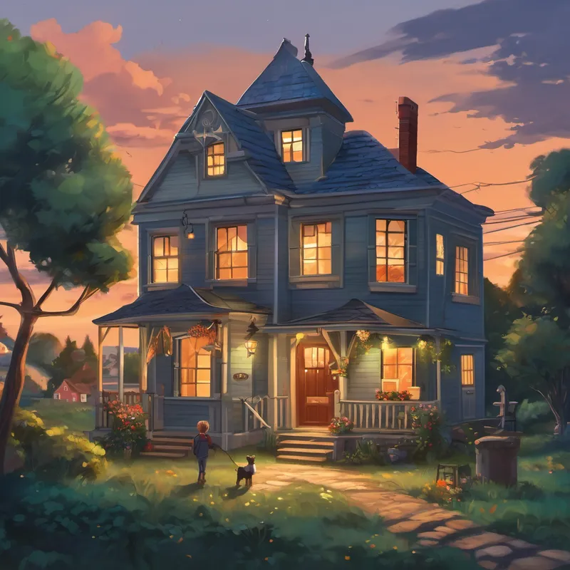 Once upon a time, in a small town called Willowville, there lived a 21-year-old boy named Ted Grey. Ted had a heart full of dreams and a mind full of curiosity. He was a kind and gentle soul, but his life was far from joyful. Ted lived in a home that was filled with anger and pain. This is the story of his broken home. Ted's family consisted of his father, Mr. William Grey, a tall and stern man with an imposing presence. His mother, Mrs. Elizabeth Grey, was a frail woman who always seemed lost in her thoughts. Ted also had a younger sister named Lily, a sweet seven-year-old girl with innocent eyes.