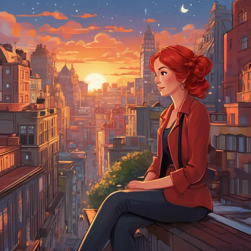 Once upon a time, in a bustling city filled with dreams and possibilities, there lived a remarkable woman named Julie. She had fiery red hair that matched her fiery passion for her job as the Senior Operations Manager. Julie was known for her dedication and hard work, always striving to make a difference in the lives of others. One evening, as the sun began to set and the stars started to twinkle in the sky, Julie sat down with her team. They gathered in a cozy meeting room, ready to exchange stories and ideas. Julie took a deep breath and announced, "I have a dream, a dream to switch jobs with someone else in our organization for a day. And that someone is Leigh Anne, our amazing Senior Program Director at the Fugees sites."