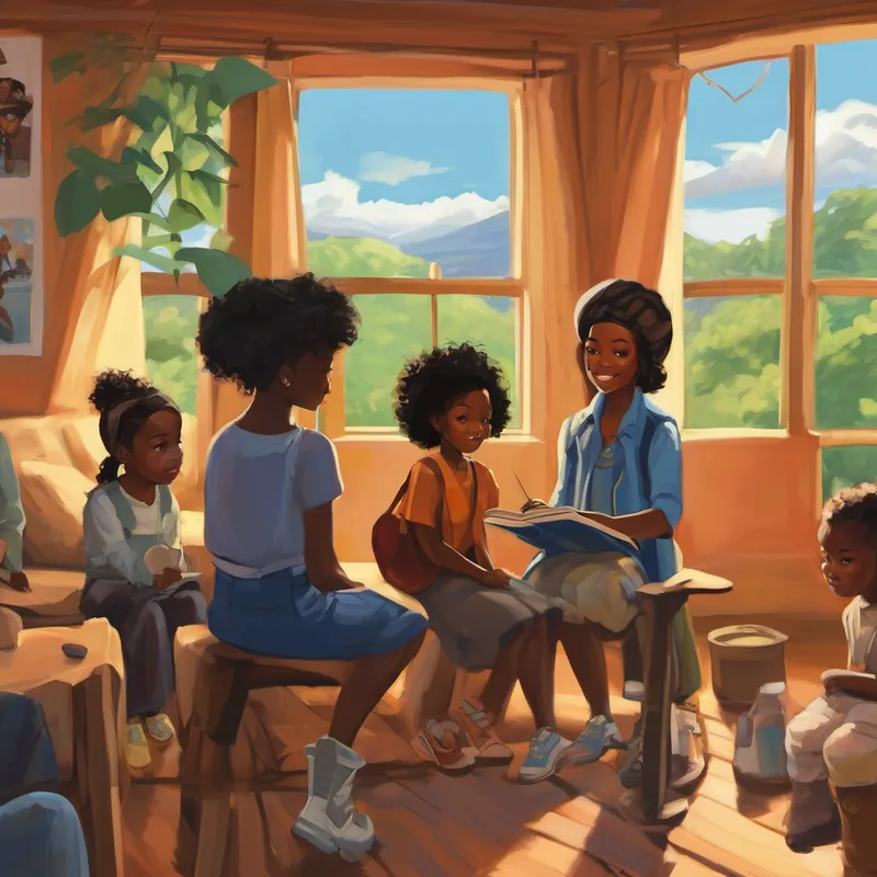 The room was filled with nods of understanding and curiosity. They all knew about the incredible things happening at the Fugees sites and the wonderful people Leigh Anne interacted with every day. The Fugees sites were special places where children who had fled their homes due to war and conflict could find comfort, education, and a sense of belonging. Julie continued sharing her dream, "To step into Leigh Anne's shoes and experience the magic of the Fugees sites firsthand would be truly enlightening. I want to understand the impact and the mission we strive for every day, from a fresh perspective."