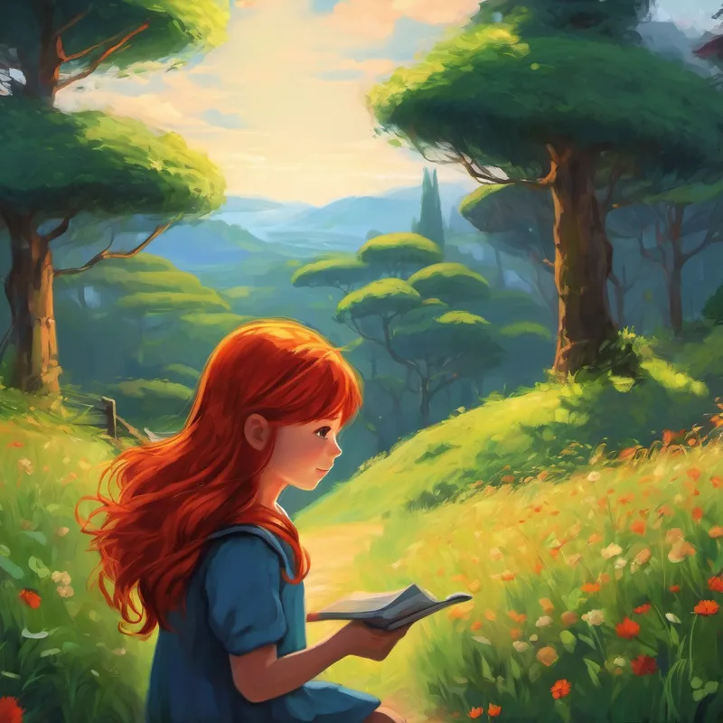 And so, dear child, remember that even the smallest acts of kindness and dedication can make a world of difference. Just like Julie, with her fiery red hair, you too have the power to change lives and bring hope to those who need it most.