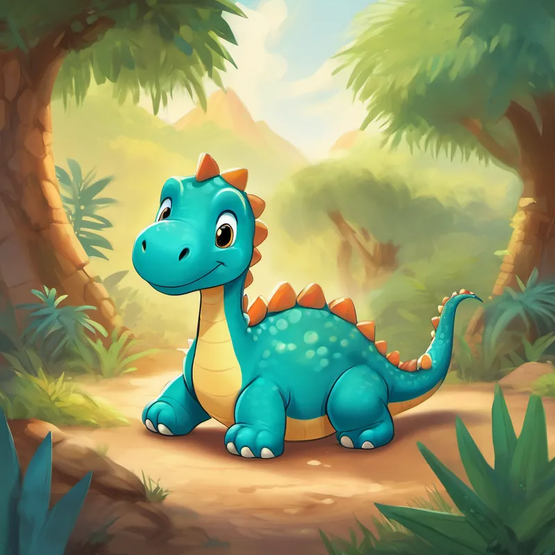 Their leader, a wise and gentle Brontosaurus named Bernie, stepped forward and said, "Listen, my friends! It seems this baby dinosaur has been left all alone. Let's adopt him and make sure he never feels lonely again." All the dinosaurs agreed, and they approached Dino with open arms and warm smiles. With their help, Dino gradually stopped crying, feeling comforted by their love and care. The Friendly Bunch made sure Dino had enough food to eat and found him a cozy nest to sleep in at night.