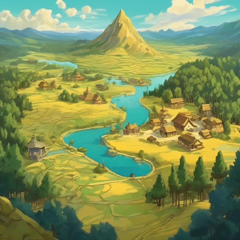 A map showing a secret location full of gold