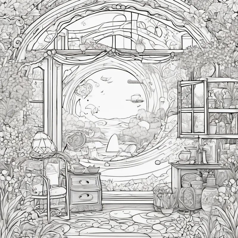 At first, it was challenging for Lily to restrain her excitement and take her time. But as she colored each page with love and care, she realized that patience was giving her creations a more magical touch. It allowed her imagination to flourish, and her cosmic scenes came alive with vibrant hues and extraordinary details. Days turned into nights, and nights turned into weeks as Lily journeyed through the universe, continuously coloring her cosmic coloring book. Finally, their adventure came to an end, and Lily found herself back in her cozy cottage, surrounded by the familiar comforts of home.