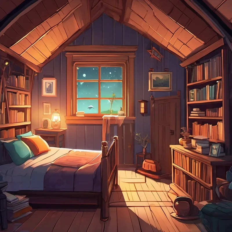 The friends explored every room, looking for clues about the house's mysterious past. In the attic, they found an old dusty book that seemed to be filled with secrets. It told of a ghost who haunted people in their sleep, stealing their dreams and making their nights restless. Emma, Jack, and Lily were fascinated but also concerned. They didn't want anyone in the town to suffer from sleepless nights. So, they decided to solve the mystery of the haunted house, hoping it would bring peaceful sleep back to everyone.