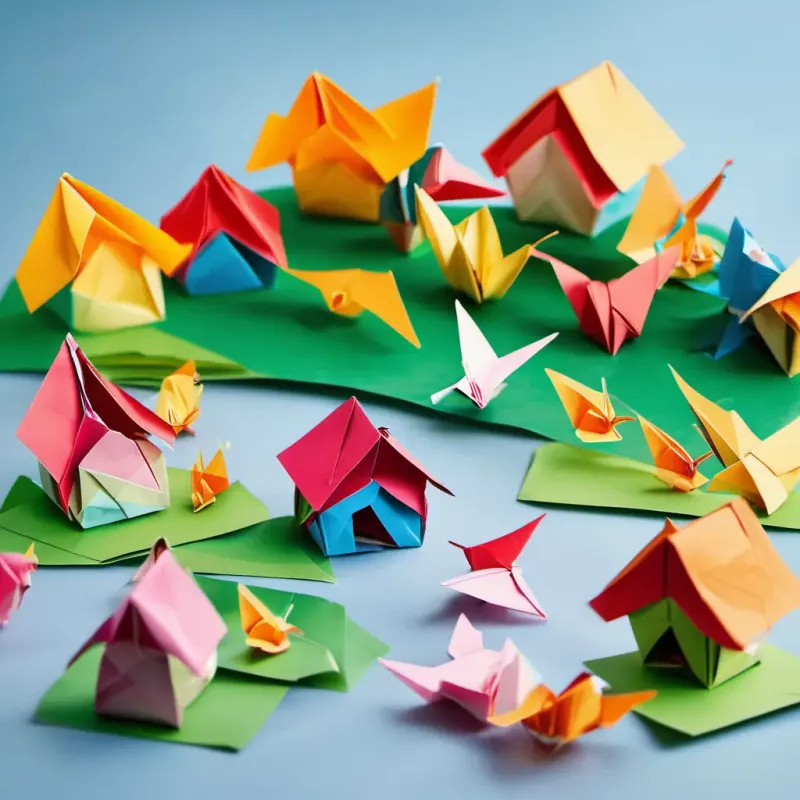 Picture the village buzzing with laughter and joy as kids play and feast on yummy treats, feeling happy and content.