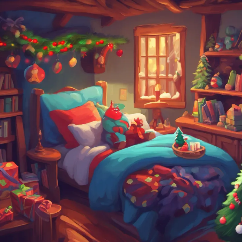 Monsters, getting sleepy, end of day.