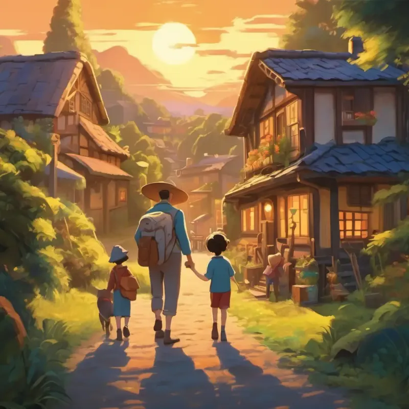 The family prepares for a big move