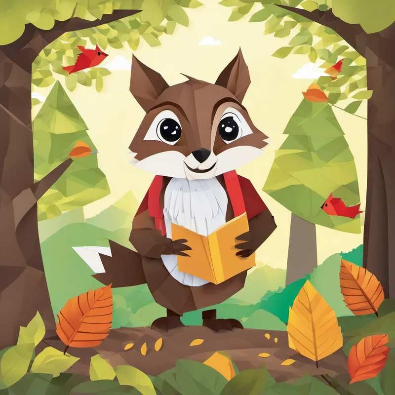 Excitedly, Lily nodded her head, eagerly awaiting her grandmother's bedtime story. Grandma Daisy began, "Once upon a time, there was a little squirrel named Sammy who lived in the forest. Sammy loved collecting nuts, but one day, he realized that he needed to learn how to handle his nuts wisely. So, he decided to invite all his friends to have a meeting in the middle of the woods." Sammy invited his friends Owl, Bunny, and Hedgehog, who had squirrel-sized backpacks filled with nuts. As they gathered in a circle, Sammy addressed them, "My dear friends, I've noticed that sometimes we waste our nuts or get caught up in things that don't matter. I believe we could learn how to use our nuts wisely and make our lives better."