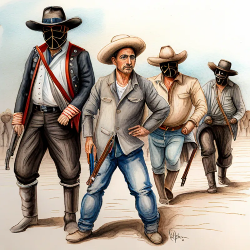Los tres bandidos y los dos niños indefensos