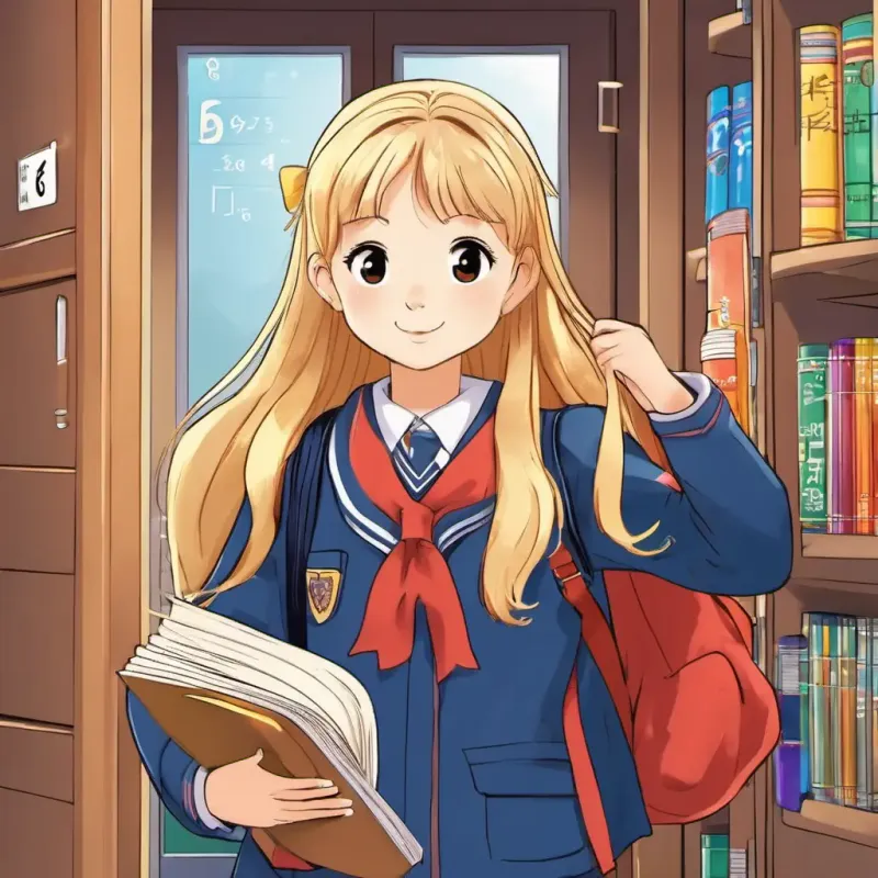 Amber opens the locker and finds the Math Medal.