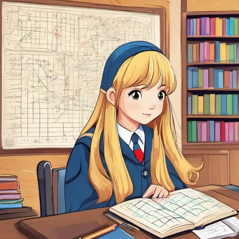Amber finds the final clue to the math mystery.
