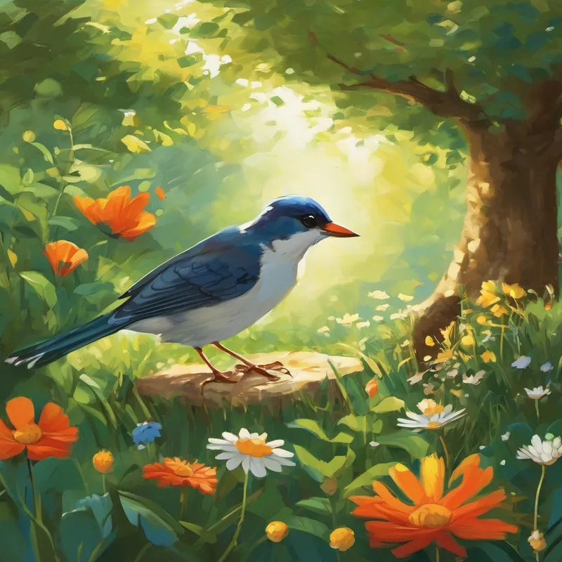 Jean essayait de suivre leurs conseils, mais il se retrouvait toujours dans le même dilemme. Un jour, alors qu'il était assis dans le parc et regardait les enfants jouer, il remarqua un petit oiseau curieux. L'oiseau était constamment actif, cherchant des brindilles pour construire son nid et transportant de la nourriture pour ses petits. Jean s'approcha de l'oiseau et lui demanda : "Petit oiseau, comment fais-tu pour rester si concentré sur tes tâches sans te laisser distraire ?" L'oisillon se tourna vers lui et lui répondit avec un sourire : "C'est simple, Jean. Je me concentre sur une chose à la fois et je donne tout ce que j'ai pour l'accomplir. Je m'entraîne tous les jours à être résolu et discipliné."