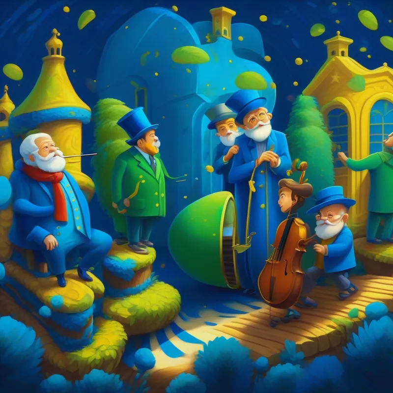 Ci sono pianeti blu, rossi, verdi e gialli.