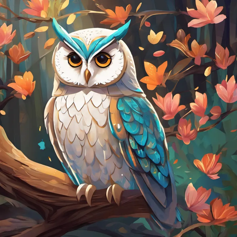 Amelia sniffled and poured out her heart, hoping the owl would understand. To her surprise, the owl nodded, his large, wise eyes filled with empathy. "Ah, dear Amelia," the owl spoke softly, "grief is a natural part of life's journey. It reminds us of the love we shared with those who have departed." Amelia wiped her tears, curious to know more. The owl continued, "Just as we celebrate joyful moments, like laughter and friendship, grief is our way of honoring the love we held for those who are no longer with us. It allows us to treasure their memories in our hearts forever."