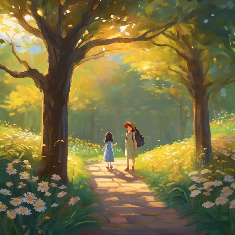 From that day forward, Amelia knew that grief was okay. It was a sign of deep love and a reminder that her grandmother and Daisy would forever occupy a special place in her heart. And so, dear Lily, just like Amelia, sometimes we experience moments of sadness and grief when we lose someone we love. But remember, it's okay to feel sad because it means you loved deeply. And as time passes, those memories will bring a smile to your face, just as they did for Amelia.