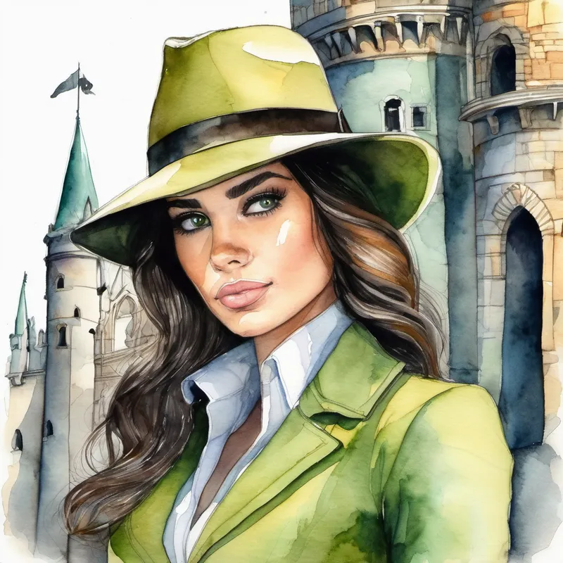 Valentina: Pelo castaño, ojos verdes Una detective valiente y decidida siendo aclamada por el reino mientras el castillo es reconstruido
