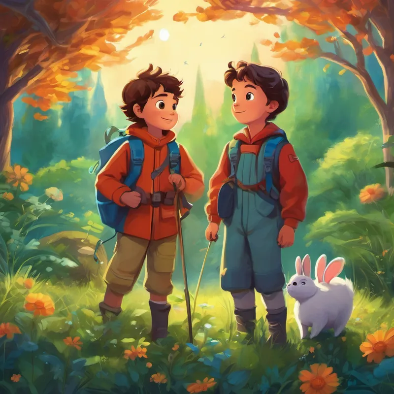 As they gazed at it, Benny and Rosie felt tiny but connected to the universe. They realized how important it is to take care of their planet and all the creatures who call it home. Oliver then taught them about recycling and conserving energy, knowing that they could make a big difference even at their young age. After their incredible journey, the friends returned to the meadow, ready for a good night's sleep. They hugged Oliver tightly, grateful for the educational adventure. Benny, Rosie, and their friends drifted off to sleep with dreams of exploring the universe and cherishing their home.