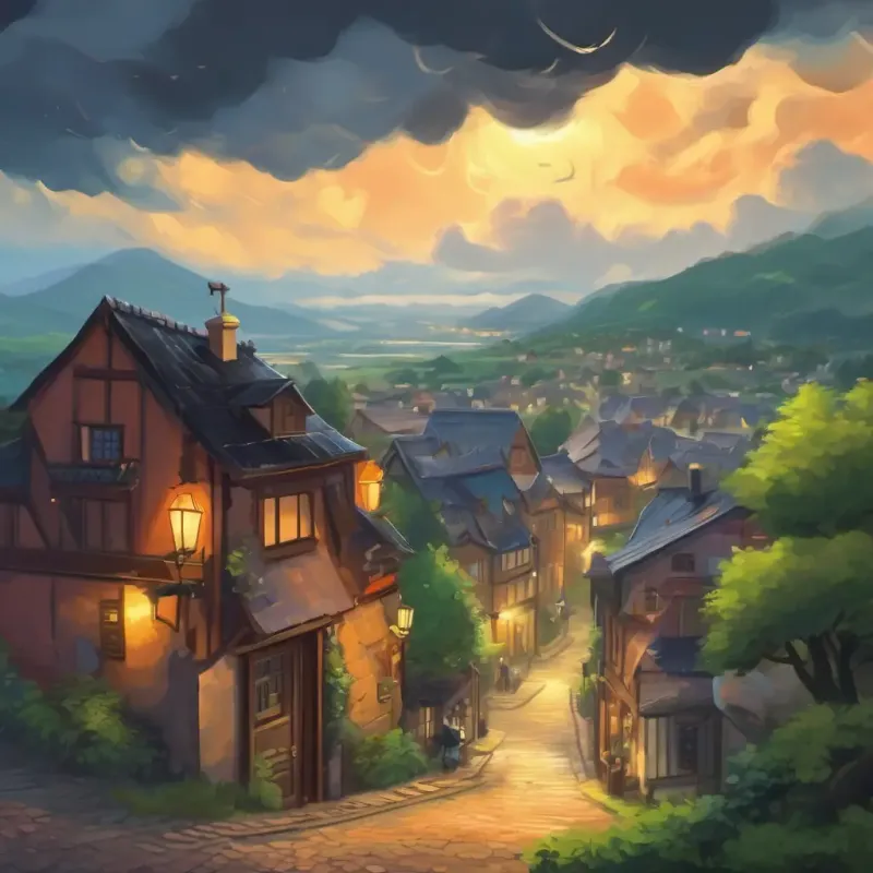 A storm approaches the town, creating a challenge