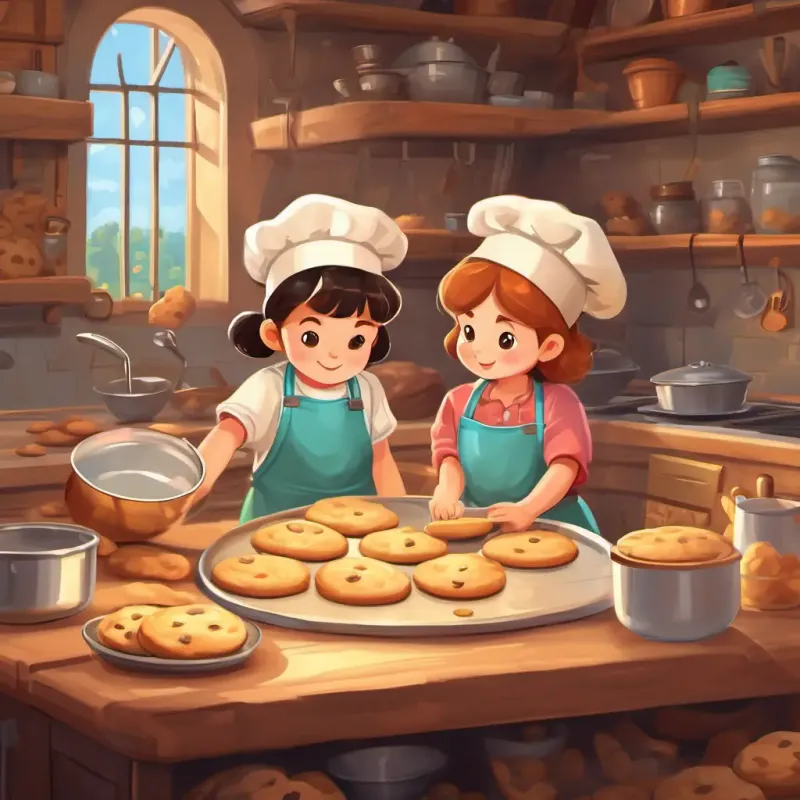 Children planning to bake cookies.