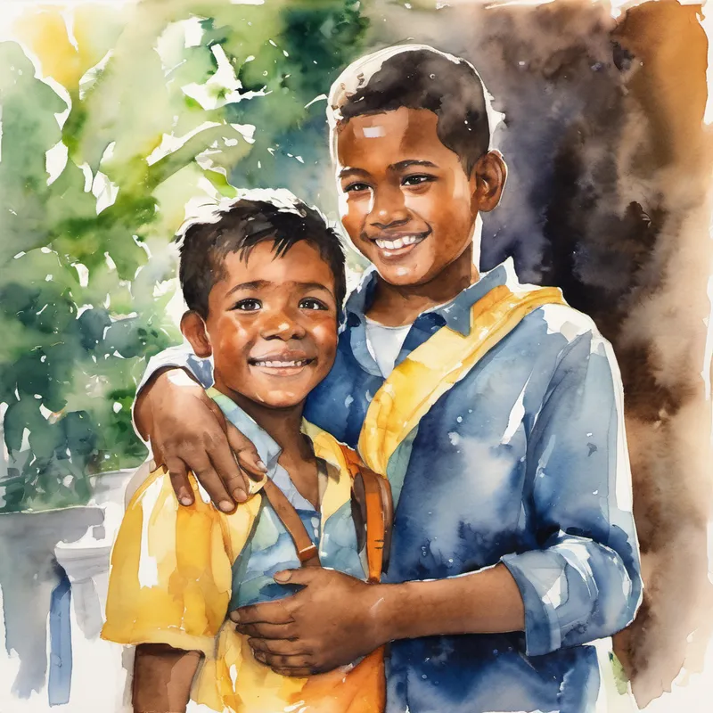 One day, when Isaac turned 14 years old, his father gathered him in his arms, excitement shining in his eyes. He said, "My dear Isaac, it's time for you to pursue your dreams. I have saved enough money to send you to school. You will be able to learn from the greatest minds of our time." Isaac couldn't believe his luck. His eyes filled with tears of joy as he hugged his parents tightly. "Thank you, thank you so much, father!" he exclaimed. "I promise you, I will make you proud and use this opportunity wisely."