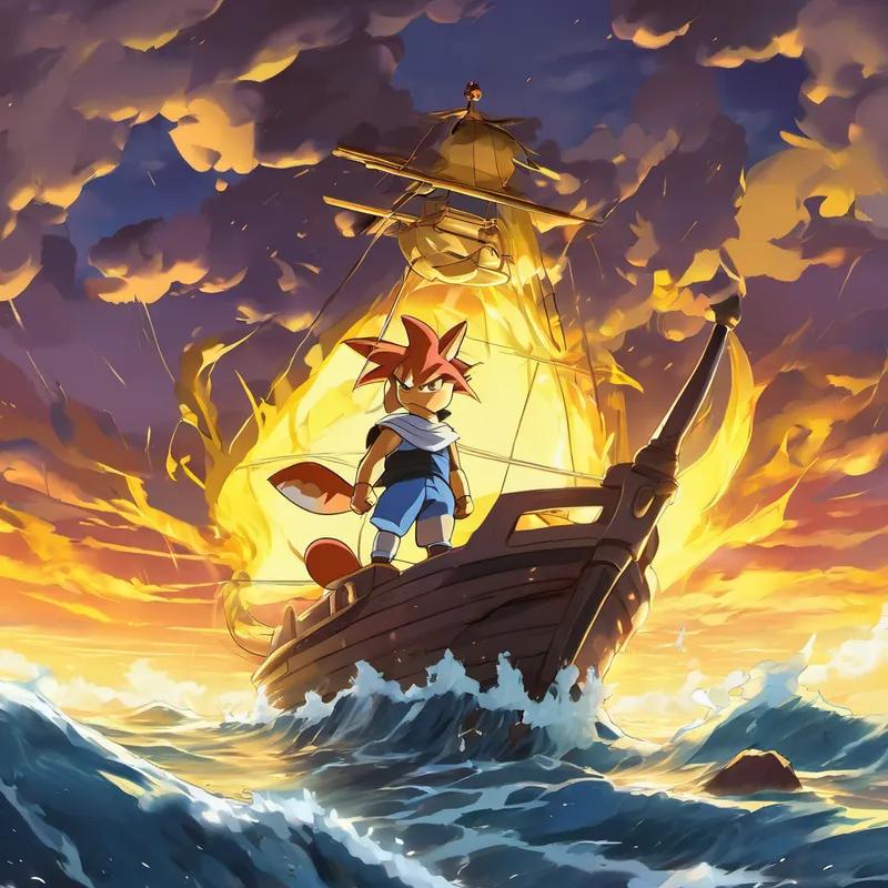 With his trusted friends, Ash, Misty, and Brock, by his side, Sparky set sail to the island. As they arrived, they could see dark clouds swirling ominously above them. The storm Mewtwo had created was wreaking havoc, causing trees to shake and rivers to overflow. Determined to stop the chaos and bring peace back to the island, Sparky stepped forward bravely. Sparky prepared for the battle ahead, knowing that Mewtwo was an opponent like no other. Suddenly, he felt a strange surge of energy enveloping him. His bright yellow fur began to stand on end, crackling with electricity. A dazzling golden light surrounded Sparky as he felt himself transforming into a Super Saiyan, just like the legendary warriors he had heard about.