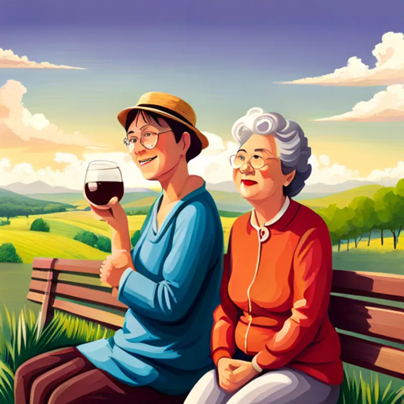 Seniors enjoying stories