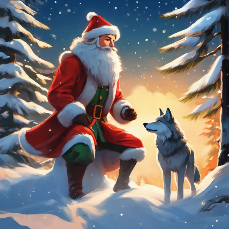 First encounter with the wolf.