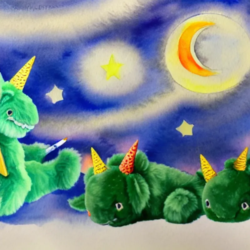 Cheering animals in the village celebrating Danny's bravery