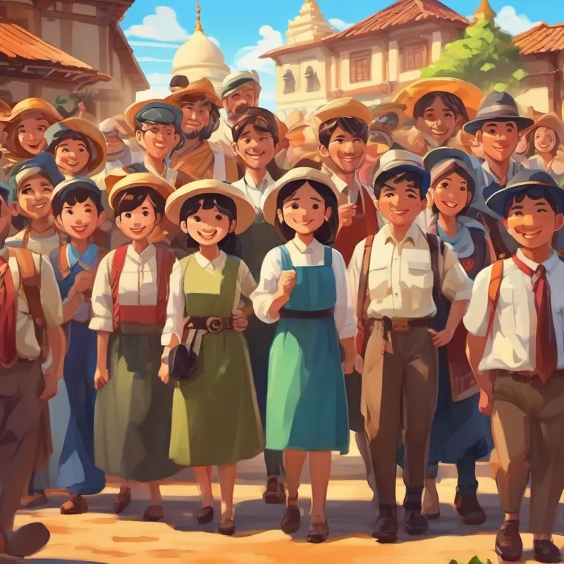 Proud country with diverse people and vibrant culture feeling proud of successful mission